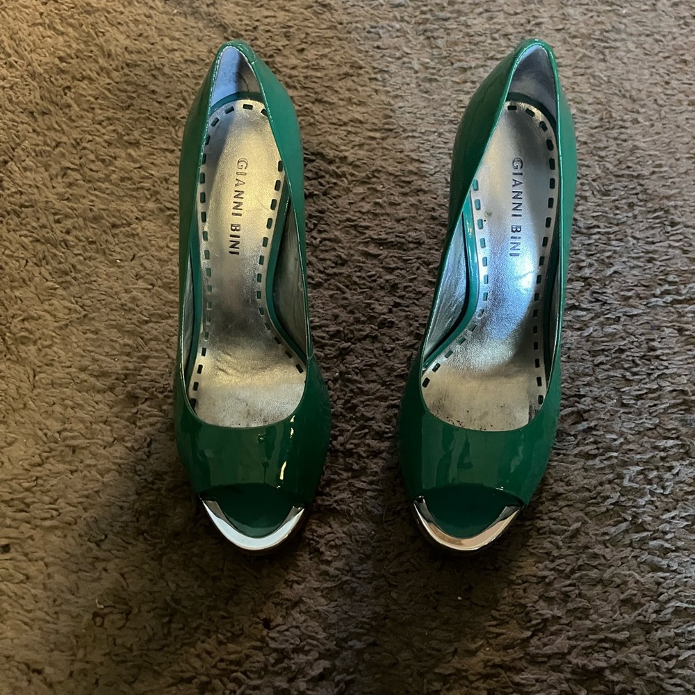 Green heels